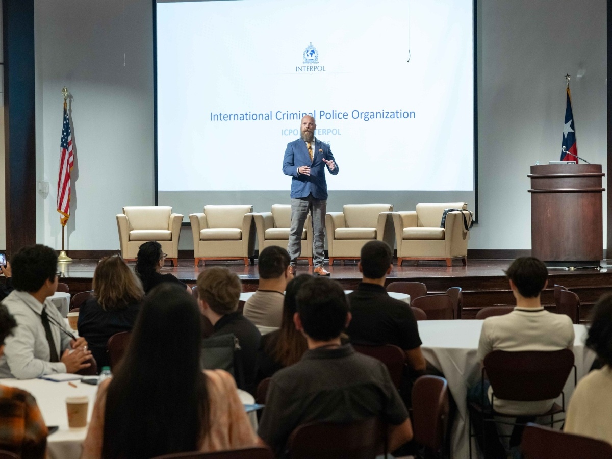 INTERPOL cybersecurity chief visits HCC | Houston City College