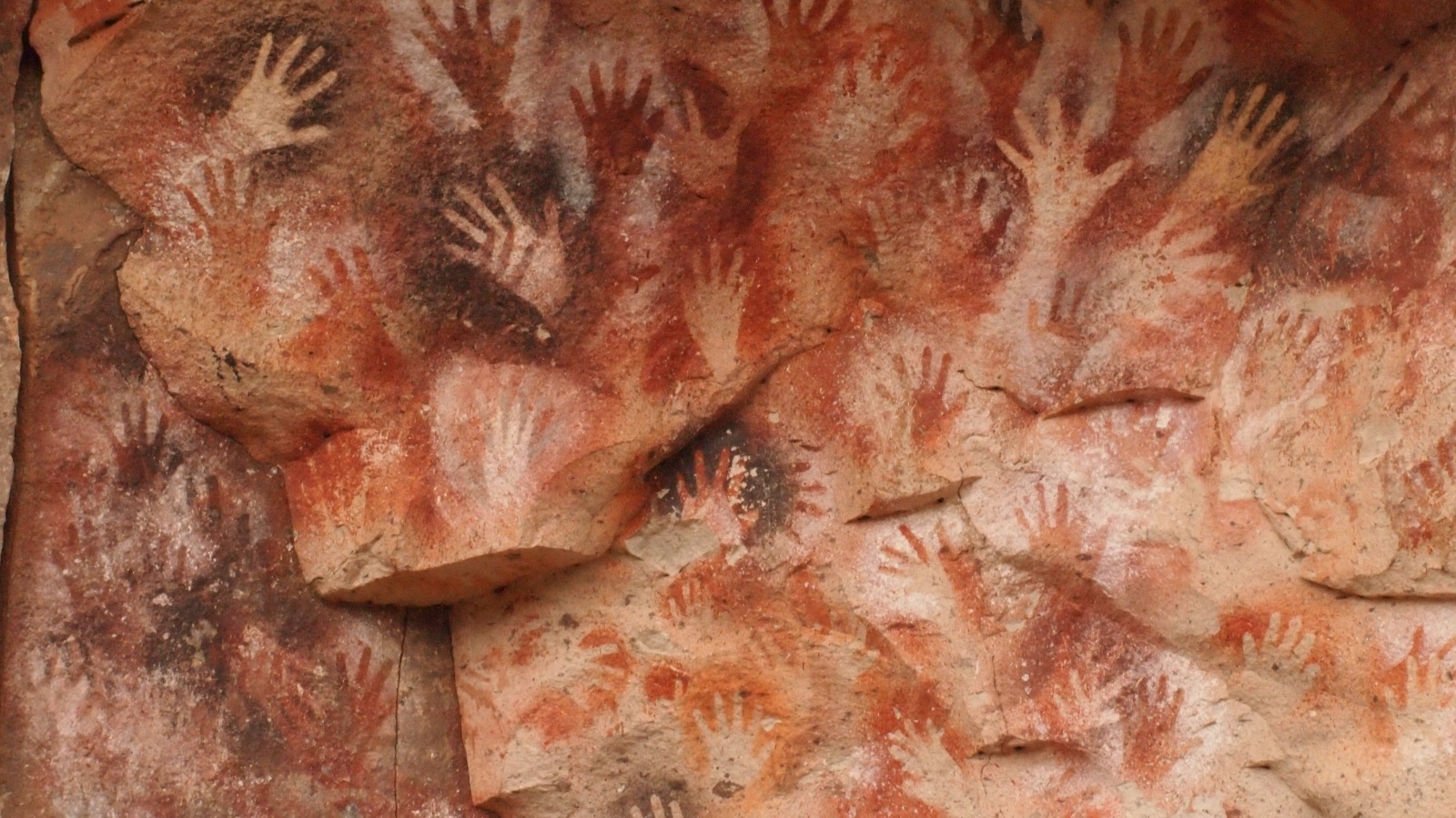 Cueva de las Manos - cave in Argentinian Patagonia with ancient drawings.