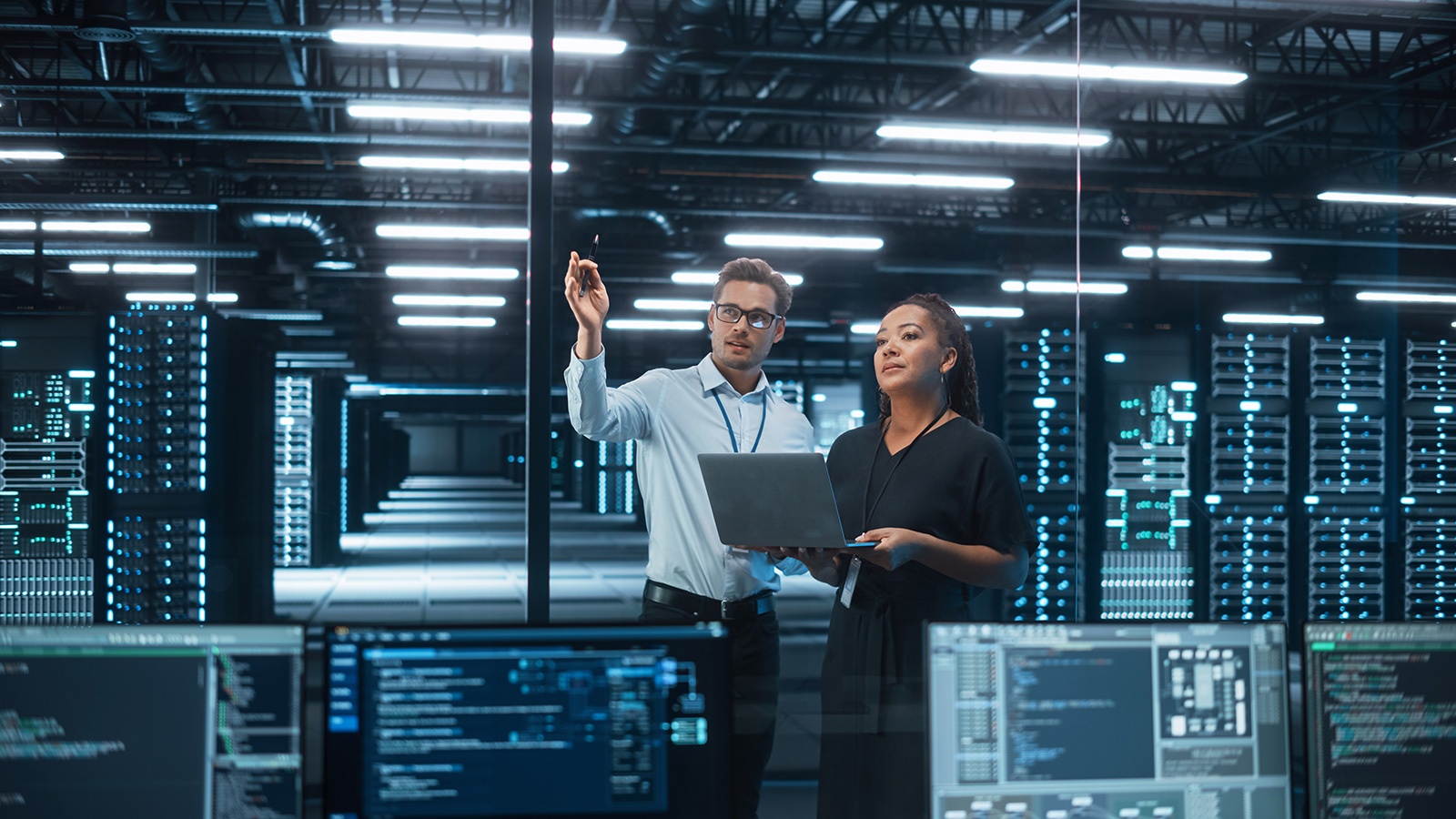 Big Cloud Computing Server Farm