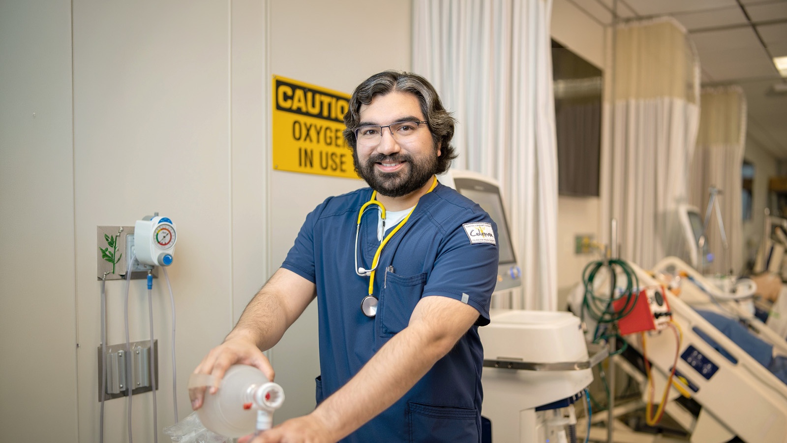 Respiratory Therapy student