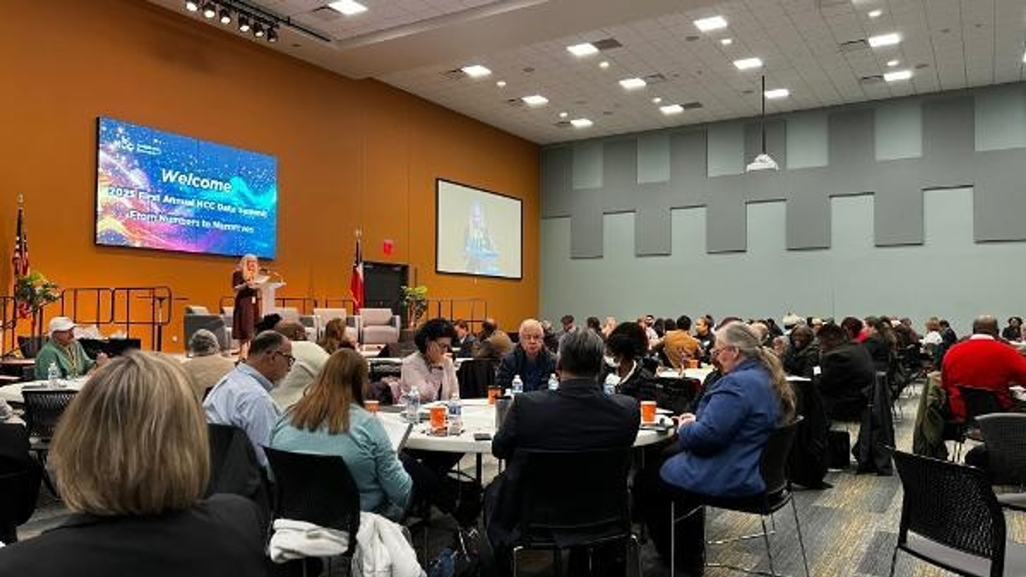 The auditorium at the West Houston Institute.