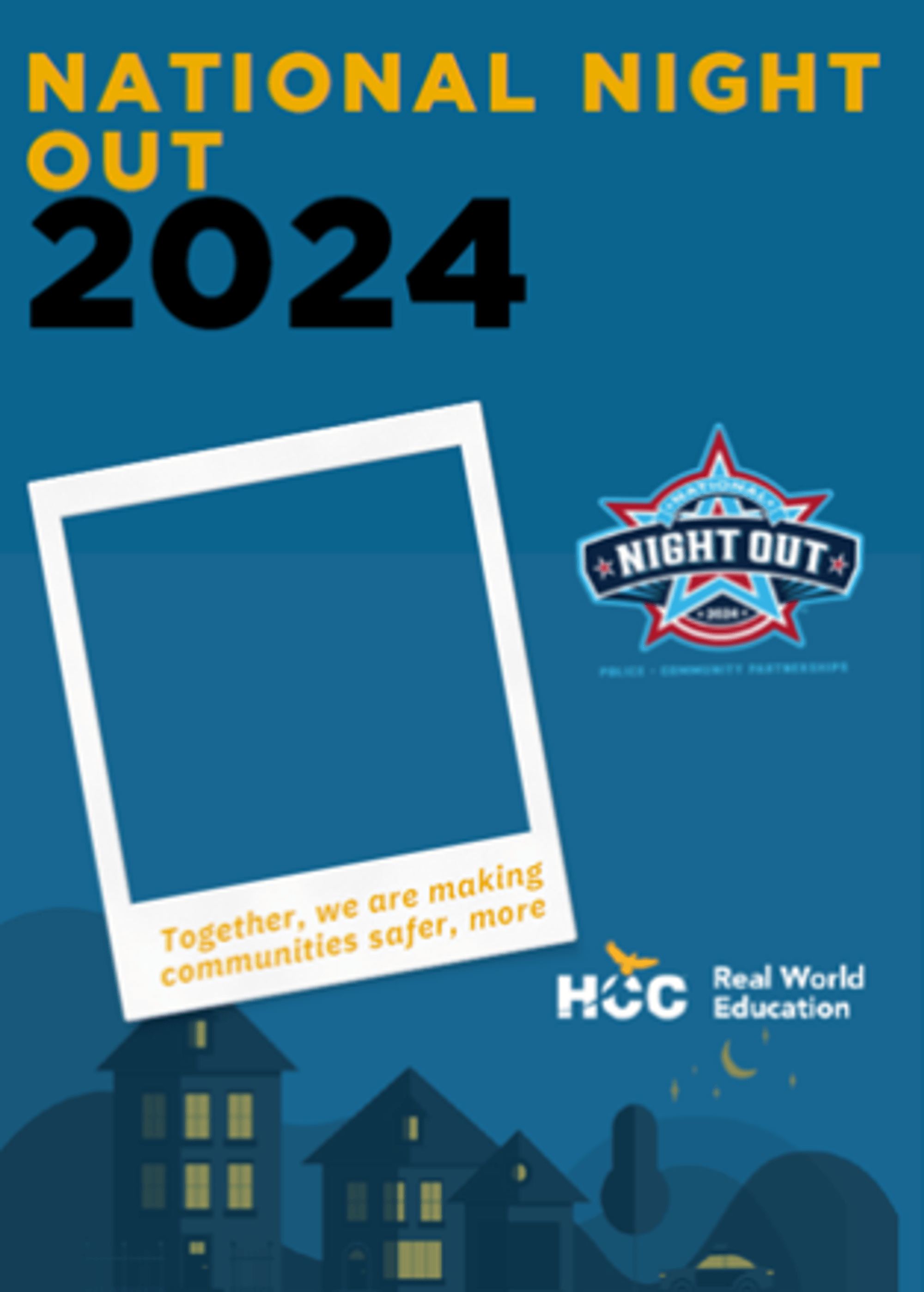 National Night Out 2024 Photo Template