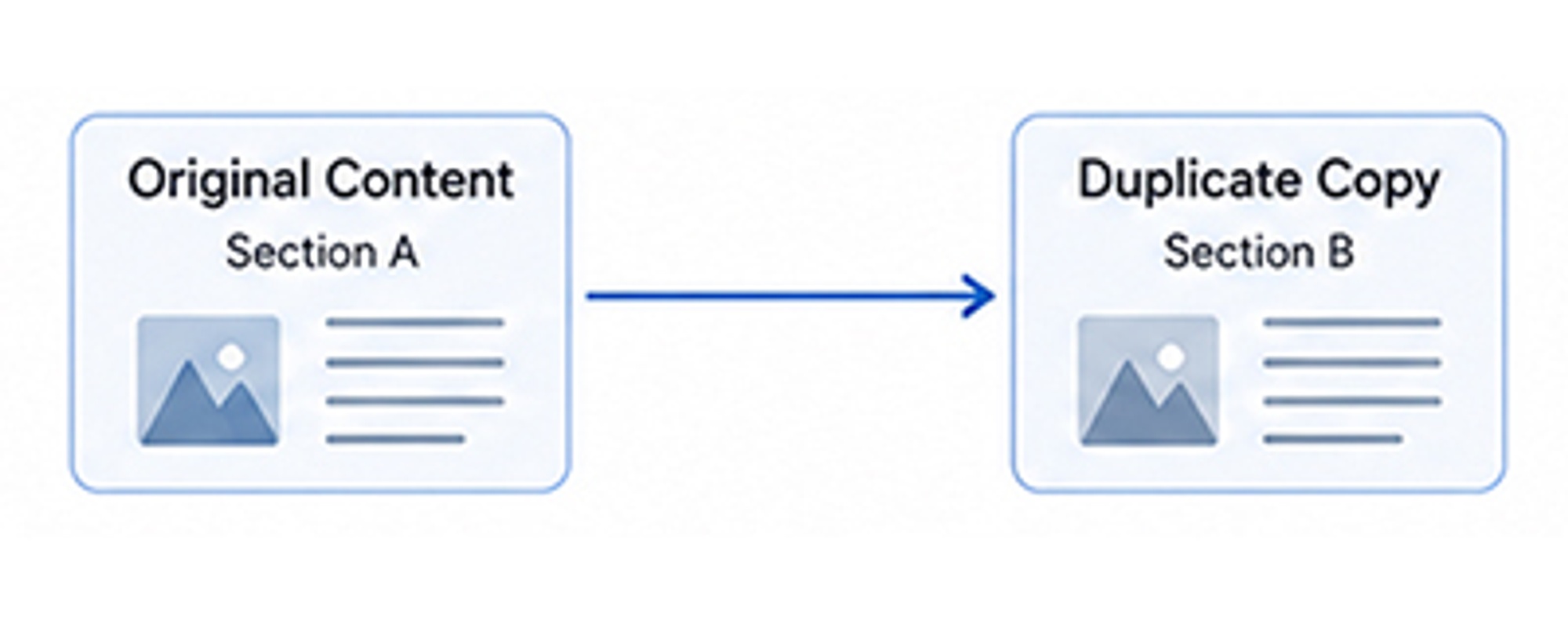 Diagram of a duplicate