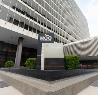 The HCC District Building is located at 3100 Main Street in Houston, Texas.