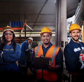 Construction trade workers