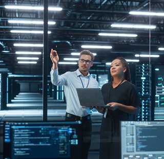 Big Cloud Computing Server Farm