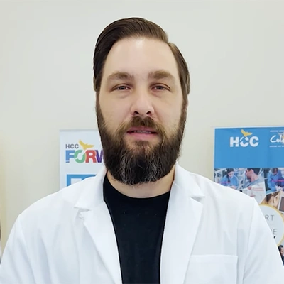 Nuclear Medicine student Jacob Rickman