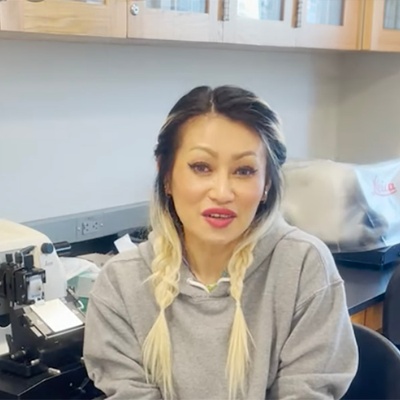 Histologic Technician student K.L. Cao