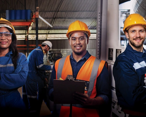 Construction trade workers