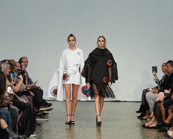 HCC Fashion Students show off their designs on the runway