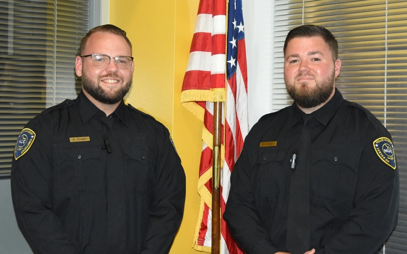 William Roundy (left) and Dyllan Roundy (right).