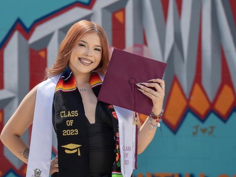 Aracely Salas dreams of owning her own salon.