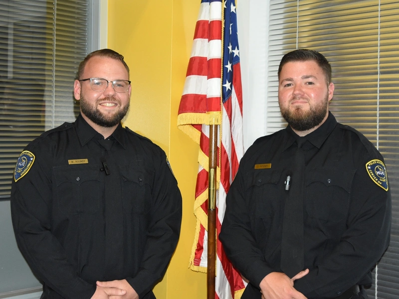 William Roundy (left) and Dyllan Roundy (right).
