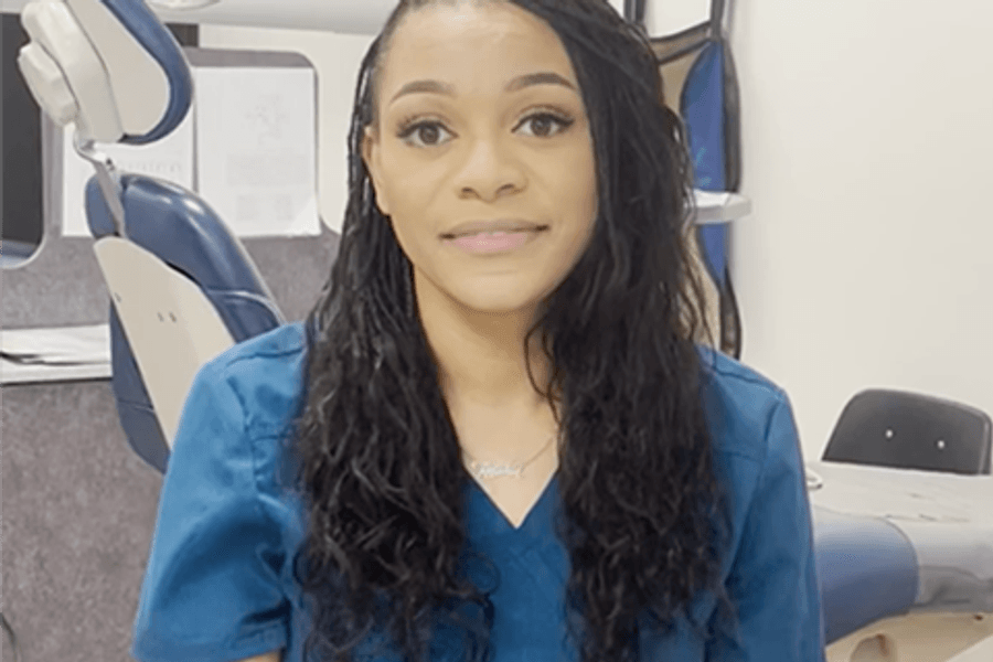 Dental Hygiene student testimonial Tanishia Wiltz