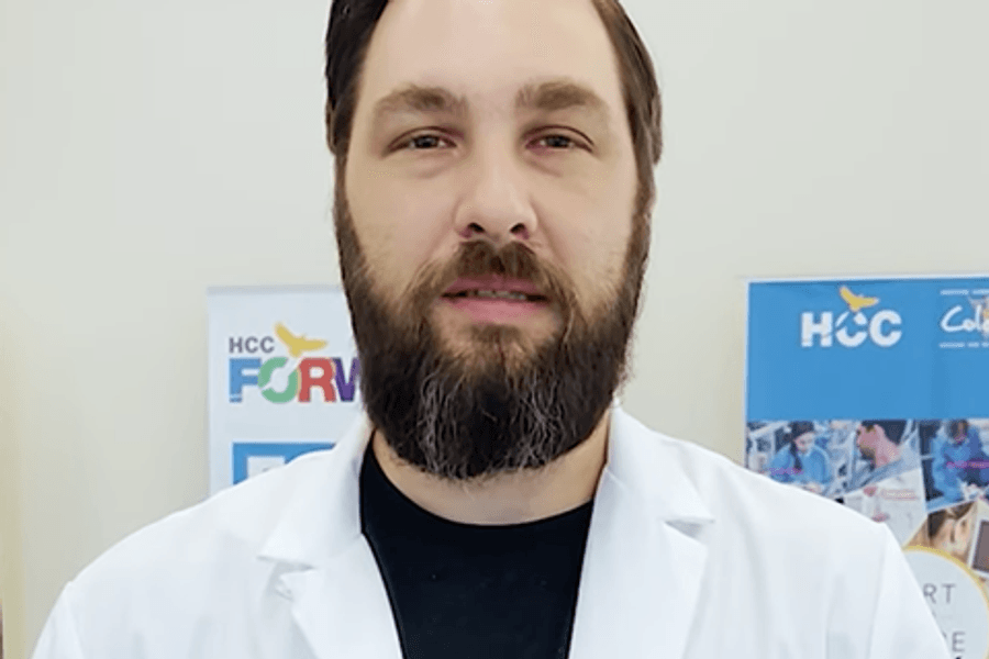 Nuclear Medicine student Jacob Rickman